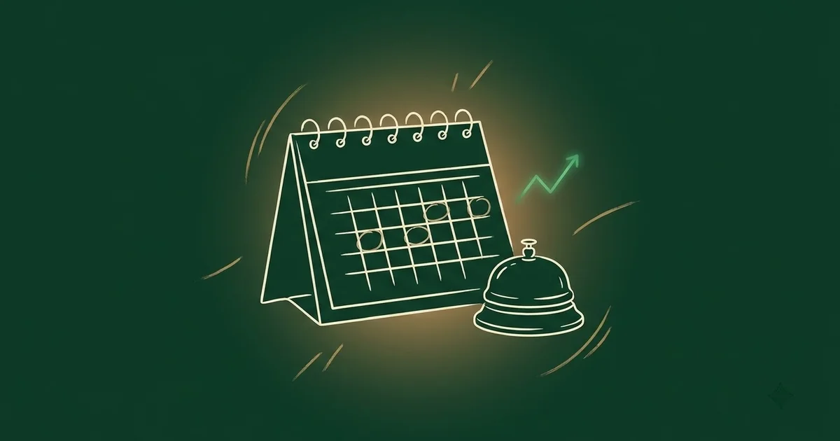 Hand-drawn cover illustration of stock market trading holidays NSE BSE — The Wealth Blog